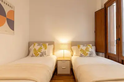 Cama o camas de una habitación en Santa Catalina city center