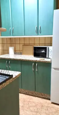 Una cocina o zona de cocina en Céntrico apartamento en Córdoba by beBalmy