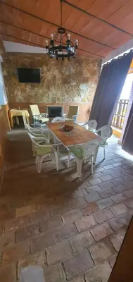Zona de estar de Casa rural el castillo