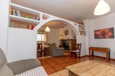 Zona de estar de Casa Jurinea Alzar