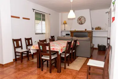 Zona de estar de Casa Jurinea Alzar