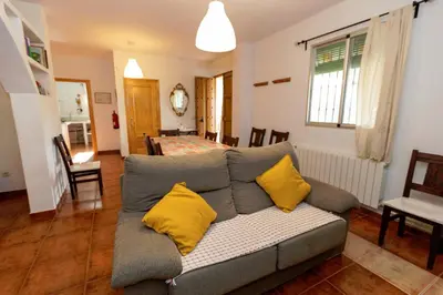 Zona de estar de Casa Jurinea Alzar