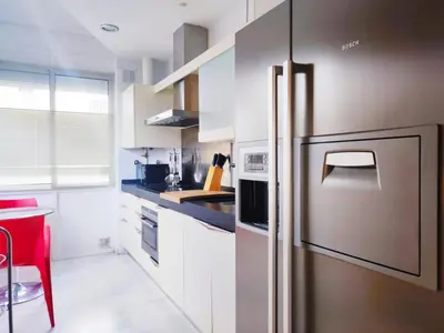Una cocina o zona de cocina en Casa Torrijiano.Parking Gratis!.