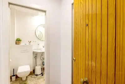 Un baño de Precioso Apartamento centrico