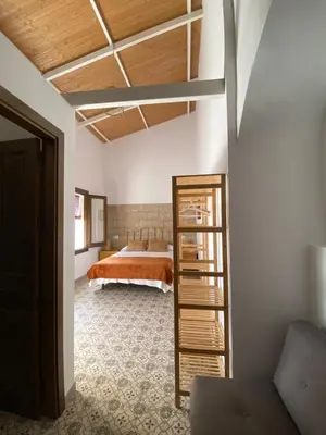 Cama o camas de una habitación en Casa Cordón