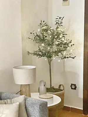 Zona de estar de Santa Marina Suite Córdoba con Patio Andalusí
