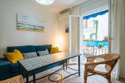 Zona de estar de Muro de los Navarros Suite Apartment