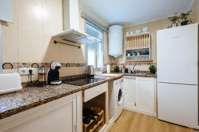 Una cocina o zona de cocina en Muro de los Navarros Suite Apartment