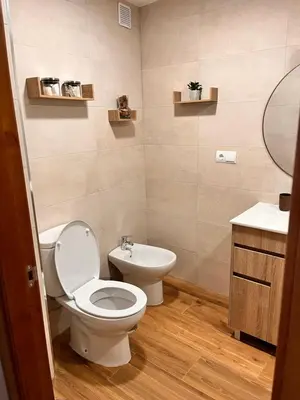 Un baño de Apartamentos EL PELIGRO 4 EL CIBANCO