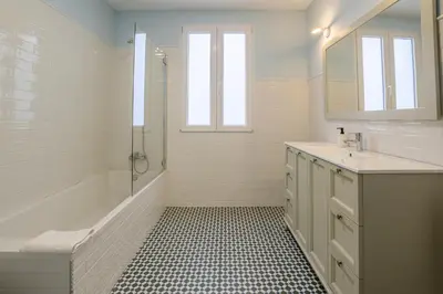 Un baño de VICTORIA LIVING-CENTRO Parking gratuito