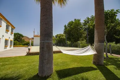 Jardín al aire libre en Cortijo San Antonio de Trejo