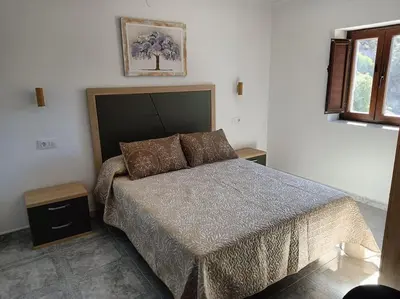Cama o camas de una habitación en Casa La Fuente