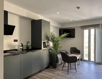 Una cocina o zona de cocina en Leyenda Del Hereje