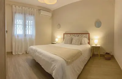Cama o camas de una habitación en Posada Deanes