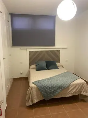 Cama o camas de una habitación en Casa Albarracín