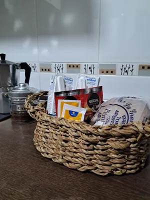 Una cocina o zona de cocina en Centrico, Parking incluido