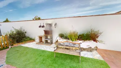Jardín al aire libre en CASA RURAL SOLARIEGA DE LABRANZA