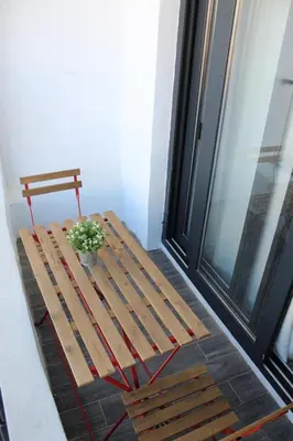 Cama o camas de una habitación en Honey Studio
