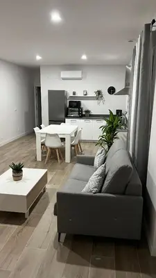 Una cocina o zona de cocina en Ponce suite
