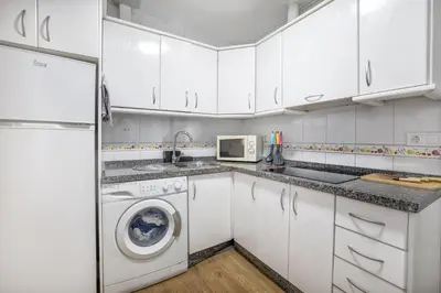 Una cocina o zona de cocina en Zafiro Apartment&Parking in the historical centre