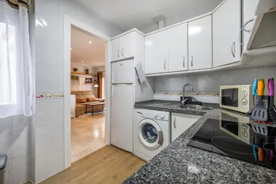 Una cocina o zona de cocina en Zafiro Apartment&Parking in the historical centre