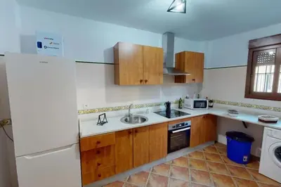 Una cocina o zona de cocina en CASA RURAL CON VISTAS ESPECTACULARES