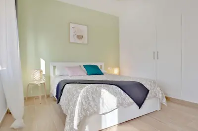 Cama o camas de una habitación en Posada de la Judería III