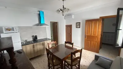 Una cocina o zona de cocina en Apartamento Doble Vacacional Carmona