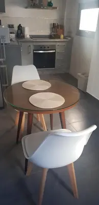 Una cocina o zona de cocina en Casa Rosa1