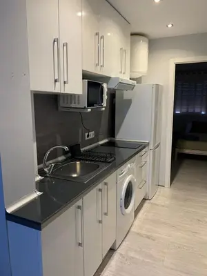 Una cocina o zona de cocina en Apartamento Pasaje