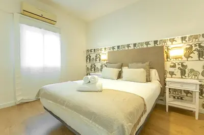 Cama o camas de una habitación en Bustos Tavera Suite
