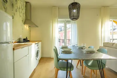 Una cocina o zona de cocina en Bustos Tavera Suite