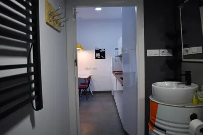 Una cocina o zona de cocina en Sevilla Urban Flat