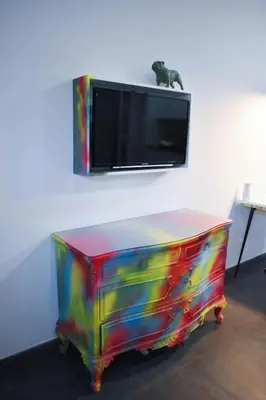 Una televisión o centro de entretenimiento en Sevilla Urban Flat