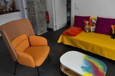 Cama o camas de una habitación en Sevilla Urban Flat