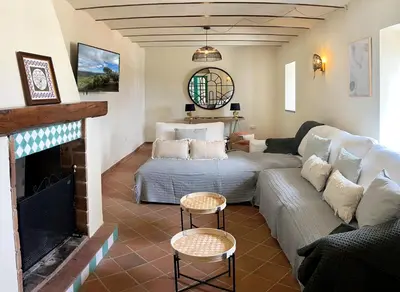 Zona de estar de Isla Virgen