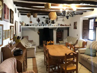 Zona de estar de Cortijo el Ciego