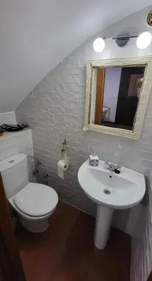 Un baño de Casa Rural Maestre