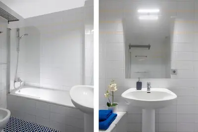 Un baño de Apartamento con terraza en Sevilla centro by Rent Me