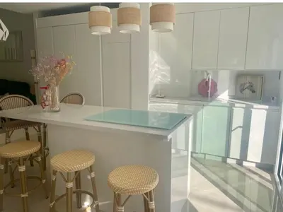 Una cocina o zona de cocina en Casa Muralla del Alcazar Viejo
