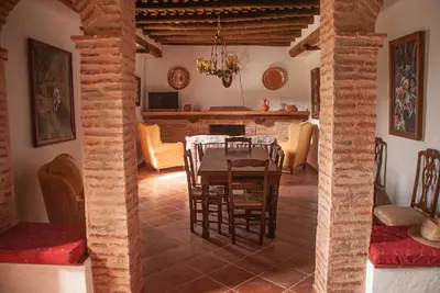 Zona de estar de Cortijo San Rafael