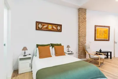 Cama o camas de una habitación en Veoapartment Relator Patio