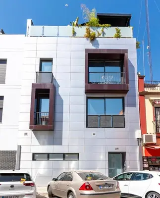 Edificio en el que se encuentra el apartamento
