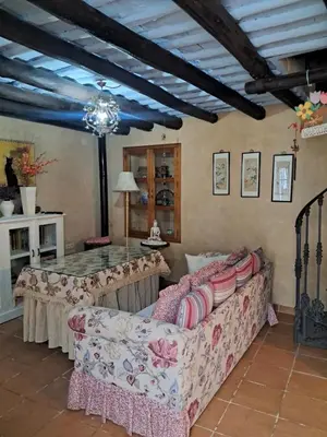 Zona de estar de La Casita
