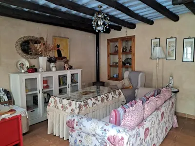 Zona de estar de La Casita