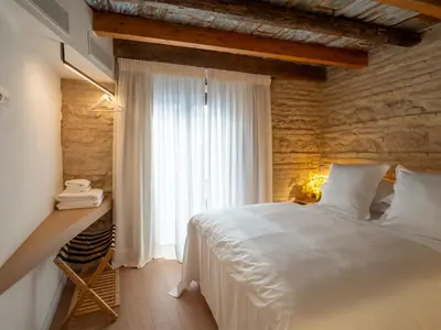 Cama o camas de una habitación en CASA SOJO