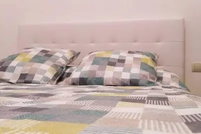 Cama o camas de una habitación en Disfruta de la histórica Córdoba