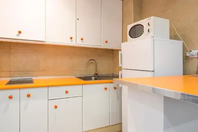 Una cocina o zona de cocina en Alohamundi Lumbreras IV