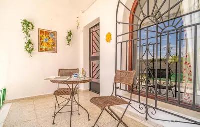 Un balcón o terraza de Awesome Home In Alcala La Real