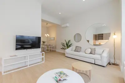 Una televisión o centro de entretenimiento en ISG Apartments Faustino 45